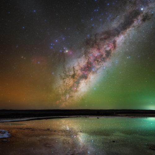 Milky Way and gegenschein in Atacama