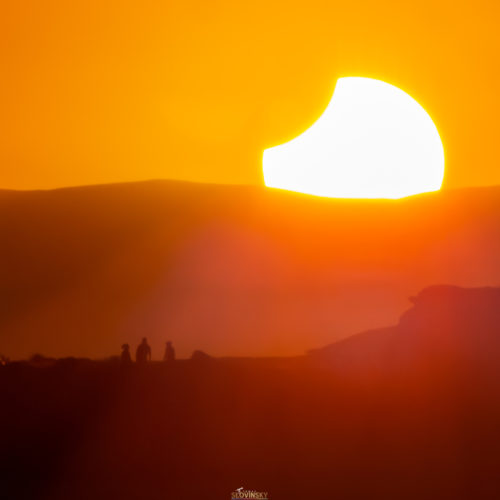Eclipse over Atacama