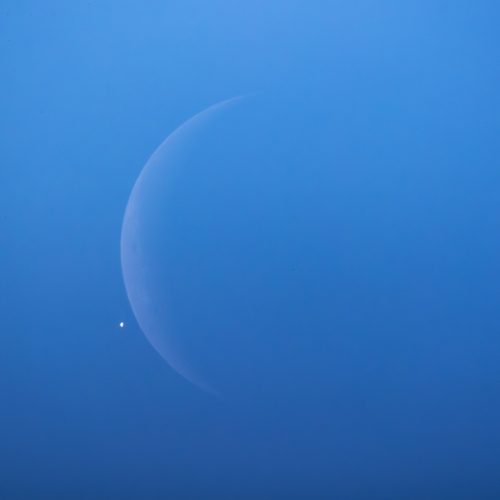 Two phases – Lunar occultation of Venus on 9th of November 2023